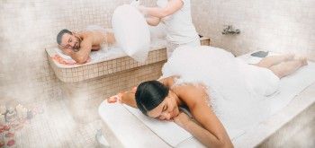 Турецкий спа (скрабирование+пенный ) 30мин